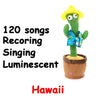 Rechargeable Dancer Cactus Glowing Dancing Electronic Plush Toy