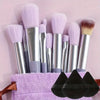 13pcs Premium Synthetic Nylon Bristle Makeup Brush Set