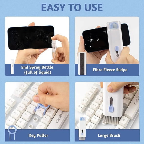 7 in 1 Computer Keyboard Cleaner Brush