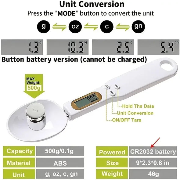 Mini Spoon - Weight Measure Spoon