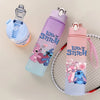 Disney Lilo Stitch Plastic Straw Water bottle