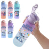 Disney Lilo Stitch Plastic Straw Water bottle