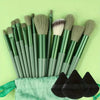 13pcs Premium Synthetic Nylon Bristle Makeup Brush Set