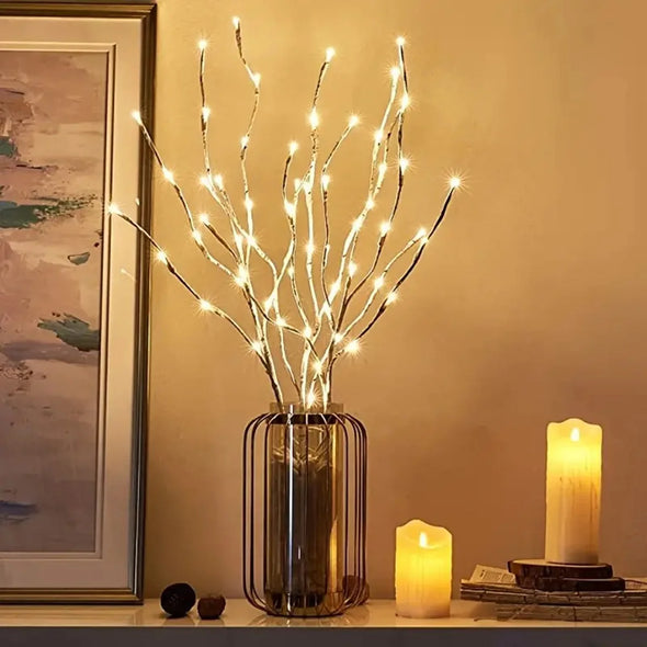 White Birch Branch Light -Decoration Twig  Lights