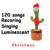 Rechargeable Dancer Cactus Glowing Dancing Electronic Plush Toy