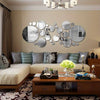 3D Acrylic Mirror Wall Stickers- Wall Decoration