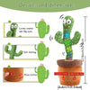 Rechargeable Dancer Cactus Glowing Dancing Electronic Plush Toy