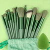 13pcs Premium Synthetic Nylon Bristle Makeup Brush Set