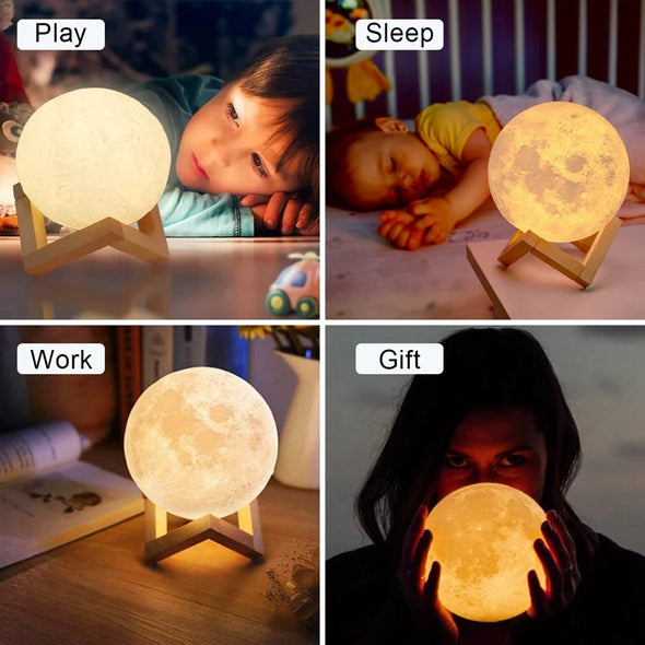 Book Light LED Moon Light G-Bedroom Decoration Indoor lighting