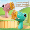 40 Hole Dinosaur Bubble Handheld Bubble Machine