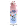 Disney Lilo Stitch Plastic Straw Water bottle