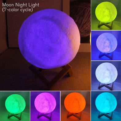 Book Light LED Moon Light G-Bedroom Decoration Indoor lighting