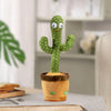Rechargeable Dancer Cactus Glowing Dancing Electronic Plush Toy
