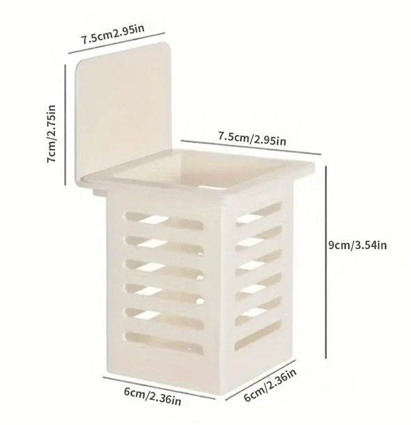 Wall Mounted Toothbrush Holder