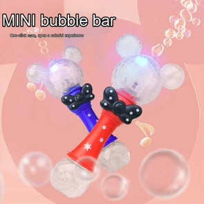 Miniso Cartoon Mickey Mouse Automatic Blowing Bubble Stick