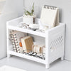 Double Layer Storage Rack Rect