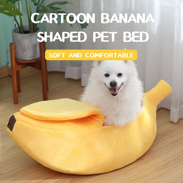 Banana Bed House Funny Cute Cozy Mat